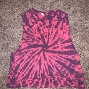 FP movement tie dye muscle tank